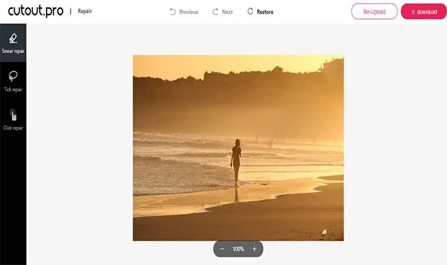 كيفية مسح شيء من الصورة-إزالة اي شيء من الصور دون تشويهها اون لاين