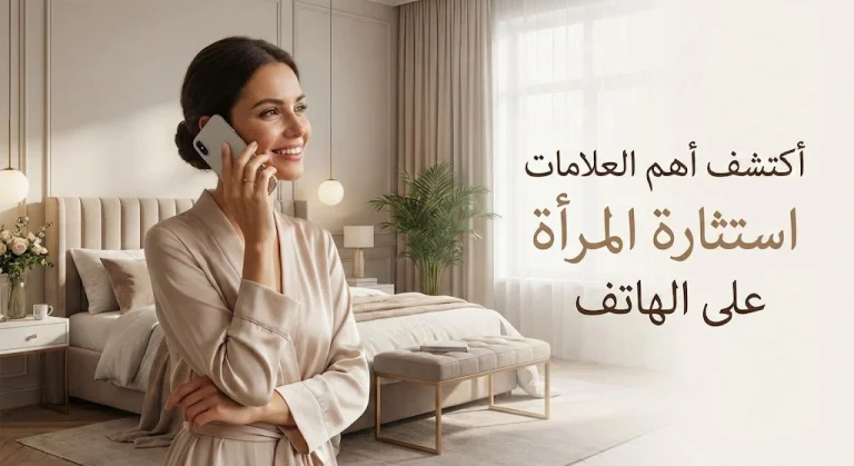 10 علامات تؤكد استثارة المرأة عبر الهاتف