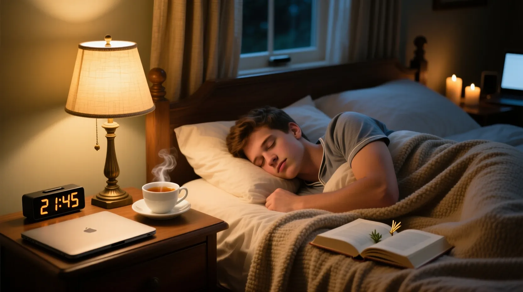 ما هي قاعدة 3/2/1 لوقت النوم؟ شرح مبسط ما هي قاعدة 3/2/1 لوقت النوم؟ قاعدة النوم,تنظيم النوم,نوم صحي,عادات النوم,تحسين النوم,روتين ليلي,الأرق