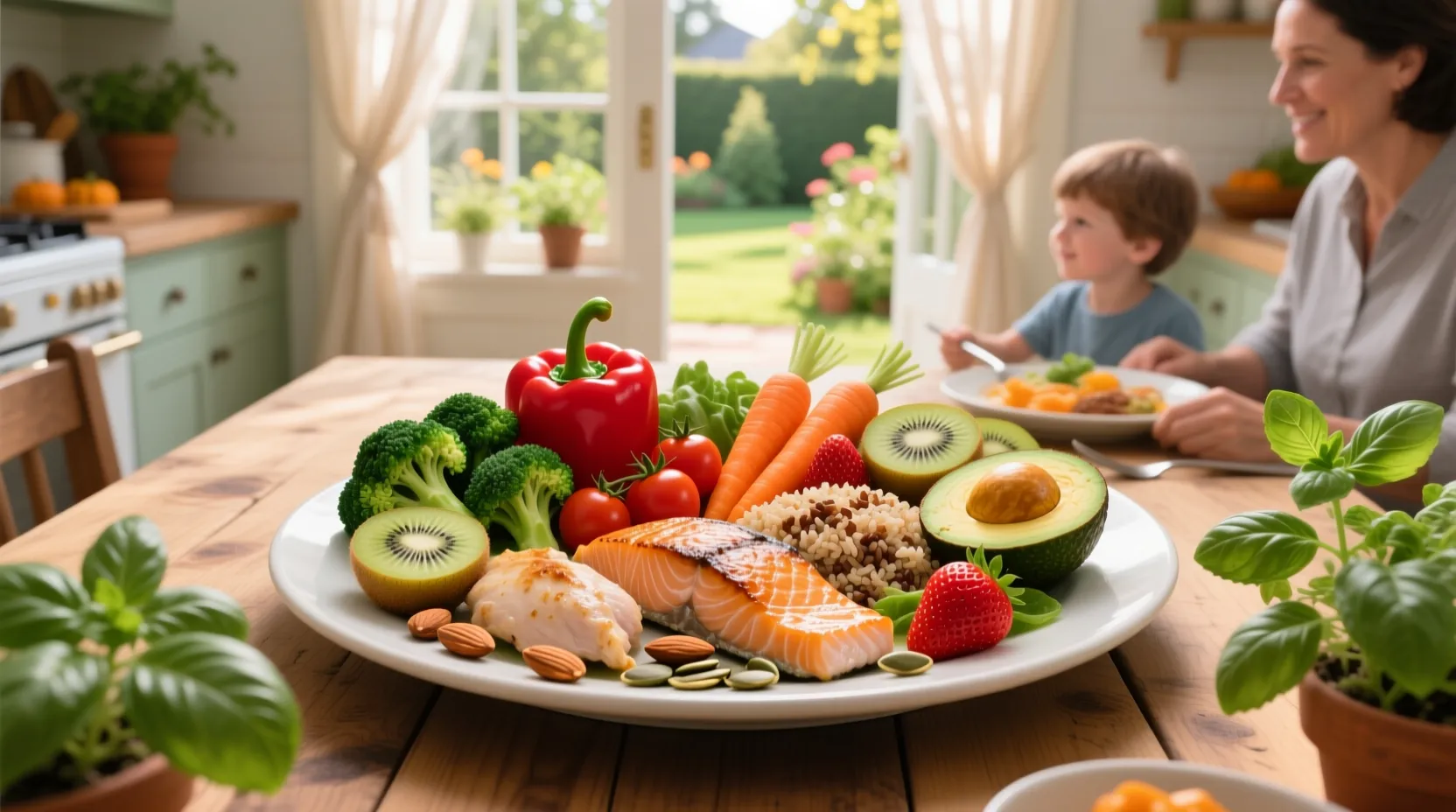 النظام الغذائي المتوازن وأثره على الصحة العامة