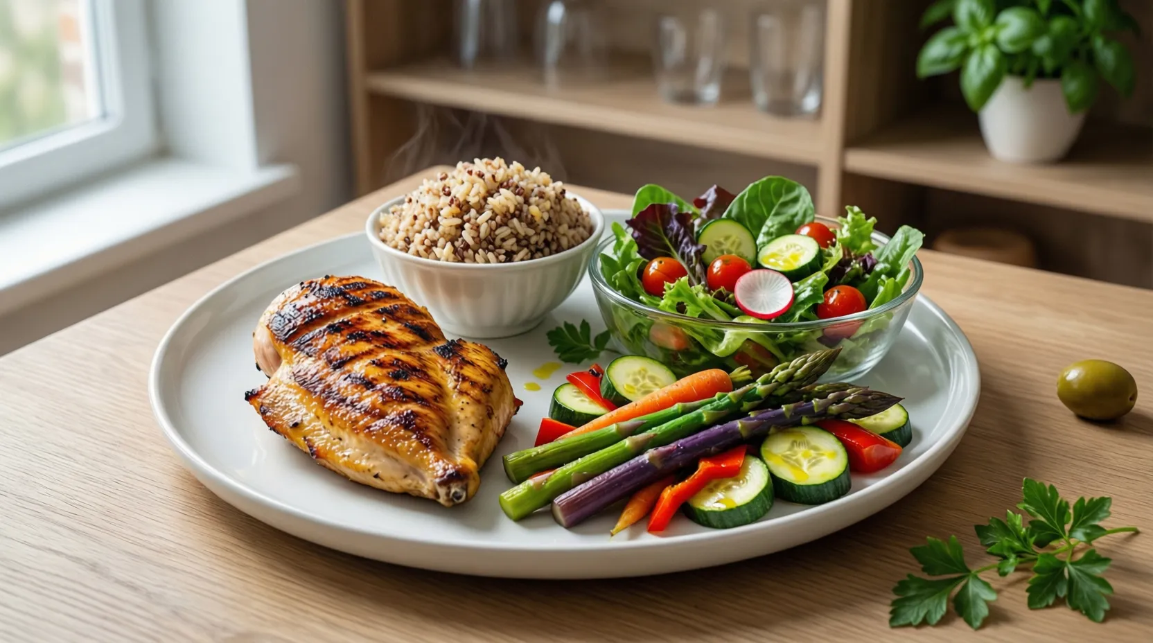 7 أفكار لعشاء دايت مشبع أقل من 200 سعرة حرارية