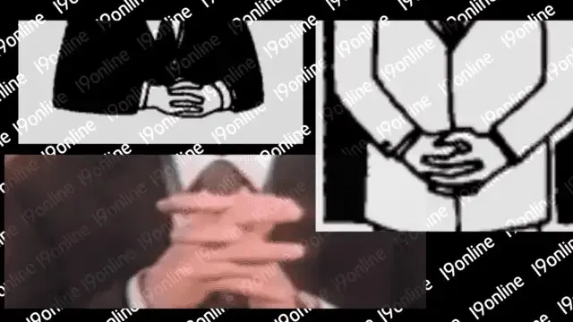 تشبيك الأصابع في علم النفس ولغة الجسد، لغة الأصابع بالصور. شخص يقوم بتشبيك الأصابع