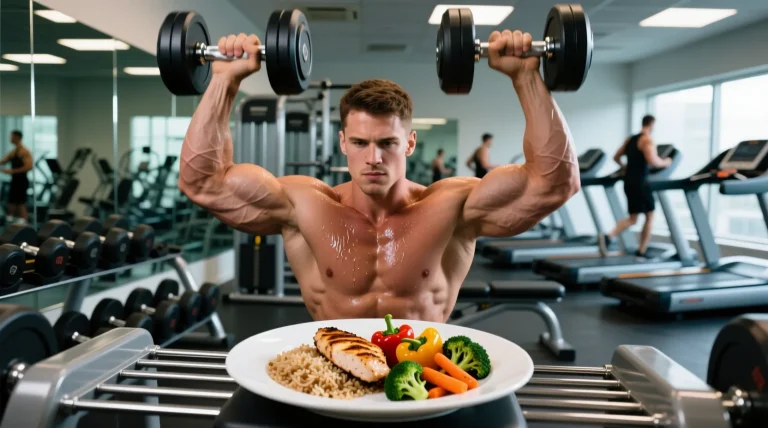 أفضل نظام غذائي لزيادة العضلات بشكل صحي