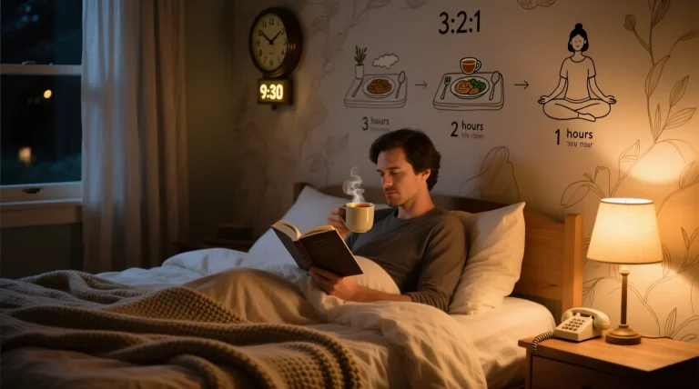 ما هي قاعدة 3:2:1 قبل النوم؟ دليل فعال
