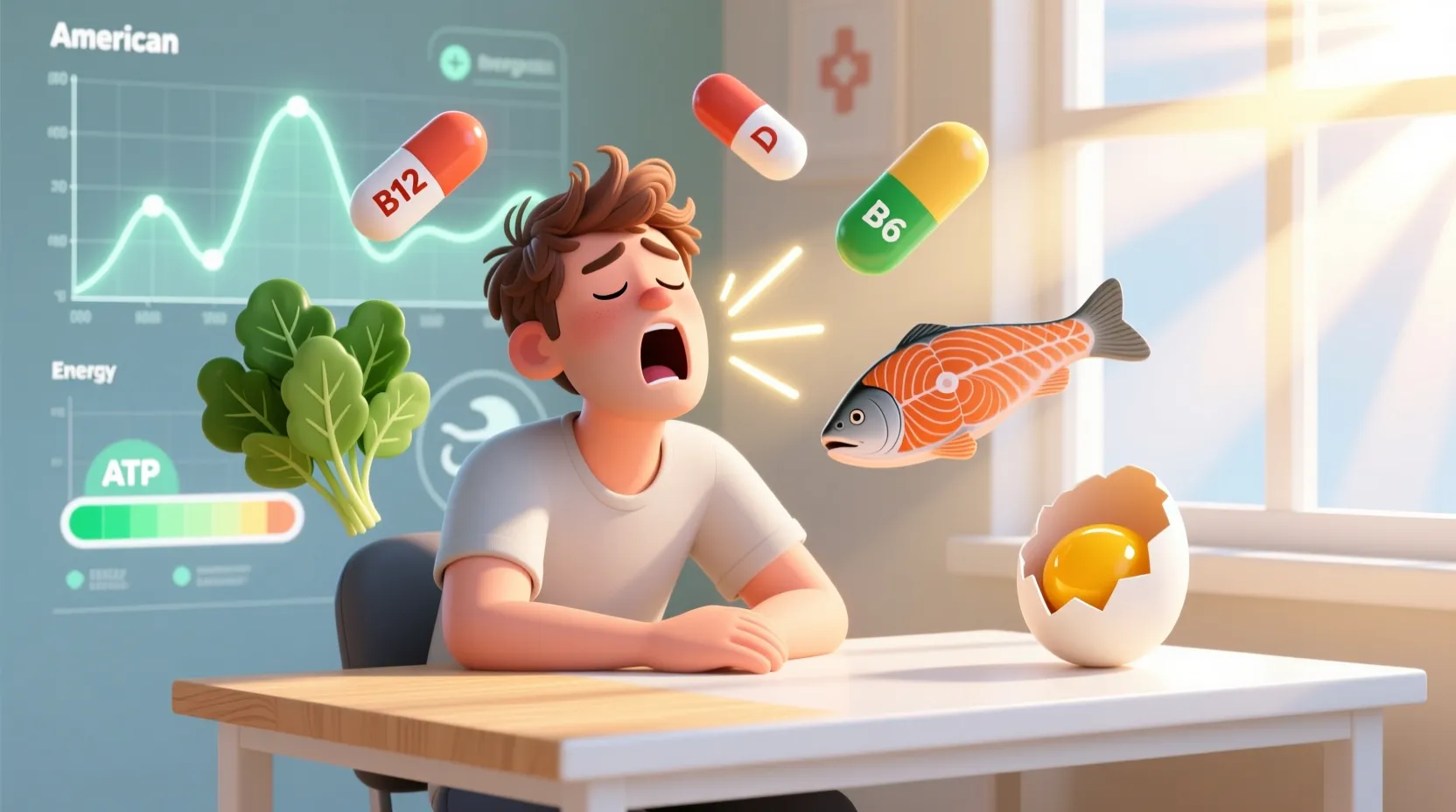 ما هو الفيتامين الذي نقصه يسبب كثرة النوم؟