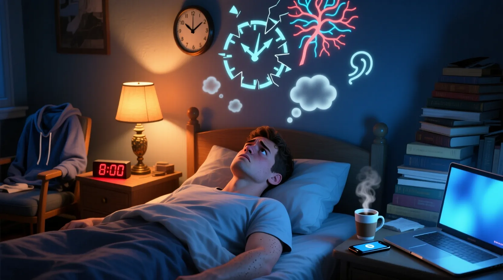 لماذا لا استطيع النوم أكثر من 5 ساعات؟